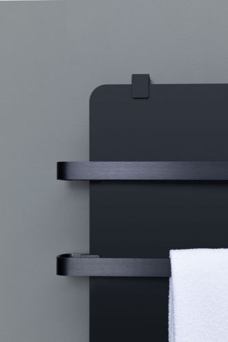 Полотенцесушитель электрический Allen Brau Infinity 00325638 45х120 черный - фото 4