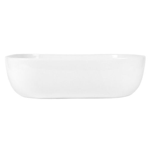 Раковина из сантехнического фарфора Bond Cube S61-500 50х40 накладная цвет белый без отверстий под смеситель - фото 3