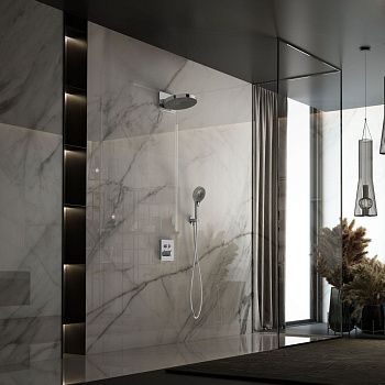 Душевая система Vincea VSFW-3I21T1CH встраиваемая в стену цвет хром с термостатом