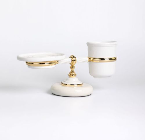 Мыльница + стакан Stil Haus Giunone G15М(04) - фото 2