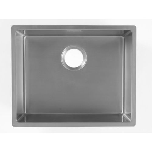 Кухонная мойка Grandex Aqua 501136 55х45 цвет серый поверхность матовая - фото 5