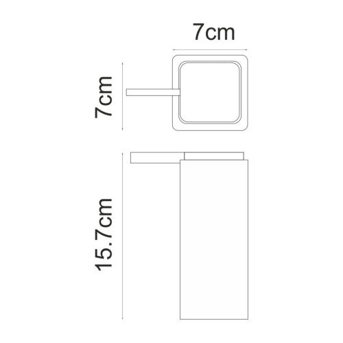 Дозатор для жидкого мыла WasserKRAFT 691199 - фото 3
