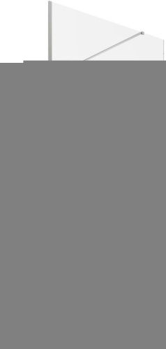 Душевая перегородка Allen Brau Infinity 3.21013.BA 100х200 стекло прозрачное профиль серебро - фото 5