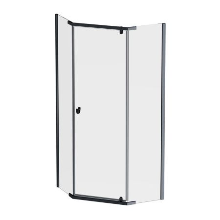 Душевой уголок Am.Pm Sunny W87G-405-9090-BT 90х90 стекло прозрачное профиль черный без поддона