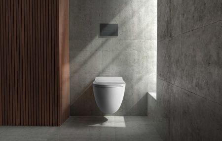 Чаша унитаза подвесная Galassia Dream 7317MT цвет белый без сиденья безободковая каскадный смыв