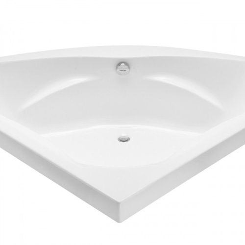 Ванна акриловая Santek Сан-паулу 1WH302399 150х150 угловая четверть круга без каркаса - фото 4