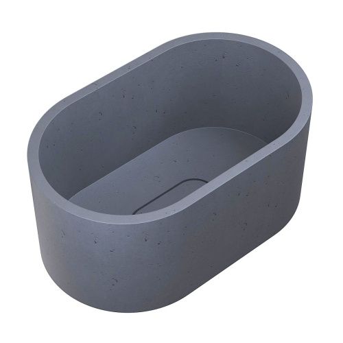 Раковина из искусственного камня Uperwood Venice 291020216 60х30 накладная цвет серый - фото 3