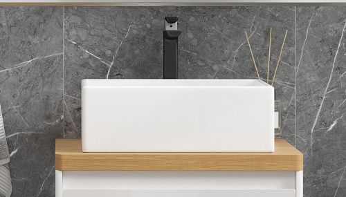 Столешница Velvex KLAUFS st.KLA.60 дуб французский 60х50 накладная цвет дерево - фото 2