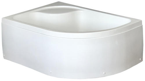 Душевой уголок Royal Bath BK RB8120BK-C-CH-L 120х80 стекло рифленое профиль хром с поддоном - фото 2