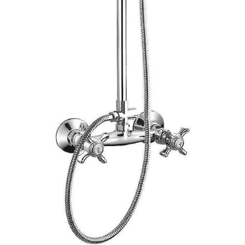 Душевая стойка D-Lin D10A19 настенная цвет хром - фото 3