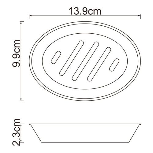 Мыльница WasserKRAFT 6729 - фото 5