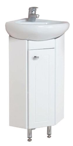 Тумба под раковину Onika Малютка 103301 40х30 напольная цвет белый