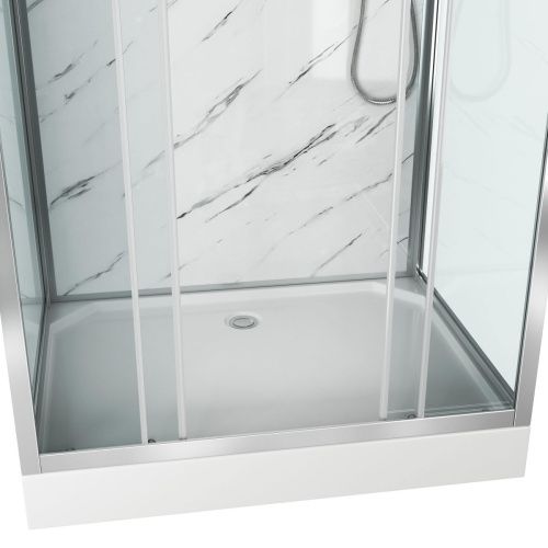 Душевая кабина Niagara Luxe 7772QM 120х90 прямоугольная с крышей ориентация универсальная - фото 2