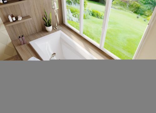 Ванна из литьевго мрамора Эстет Стелла ФР-00014624 180х80 пристенная прямоугольная - фото 4