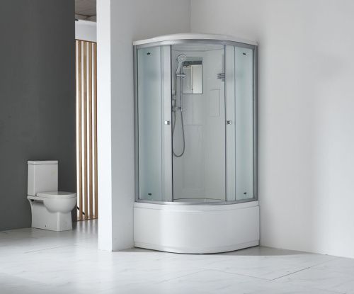 Душевая кабина Timo Standart T-5590 90х90 четверть круга с крышей ориентация универсальная - фото 3