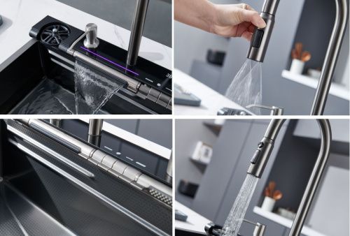 Кухонная мойка Cerutti SPA CT10578 75х45 цвет серый - фото 2