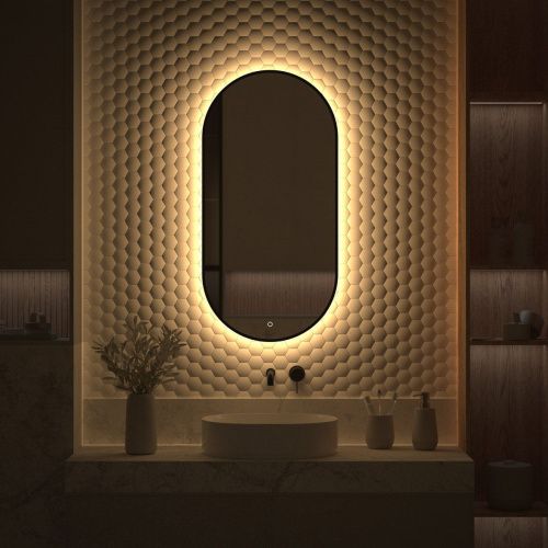 Зеркало в ванную Defesto AURA DF 2934S 50х100 - фото 5