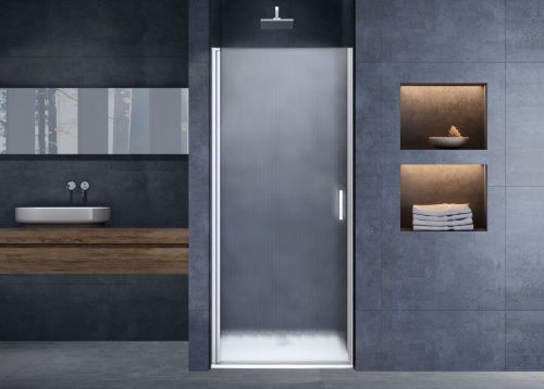 Душевая дверь Vincea Alpha VDP-3AL650MT 65х195 стекло текстурное профиль хром - фото 2