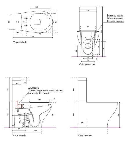Бачок Galassia Eden 7218 - фото 4