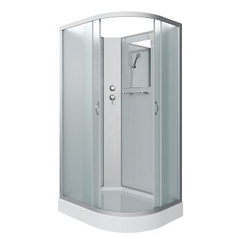 Душевая кабина Niagara Classic 33121423LBK 120х80 асимметричная без крыши ориентация левая