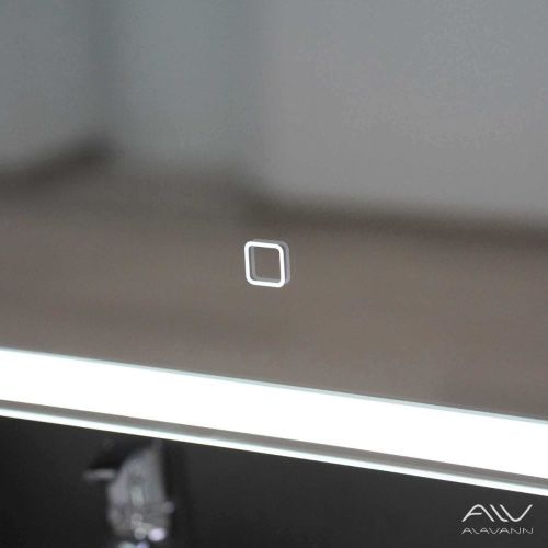 Зеркало-шкаф Alavann Cosmetic ALV1042001 80х80 подвесной цвет белый - фото 4