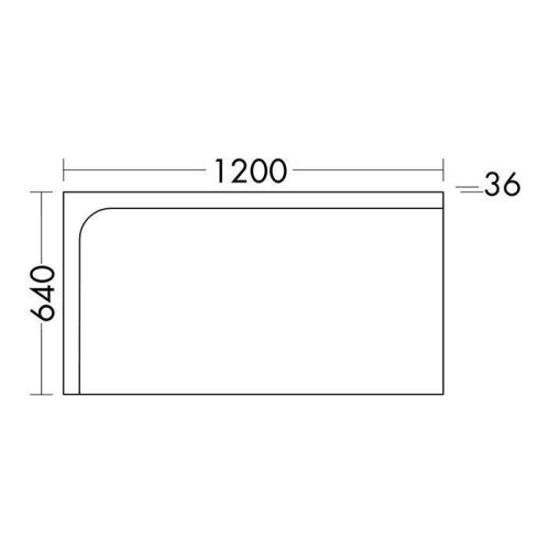 Зеркало Burgbad Sinea SICL120 L 60х120 подвесное - фото 2
