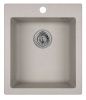 Кухонная мойка Granula 4201, БАЗАЛЬТ 40х50 цвет серый поверхность матовая