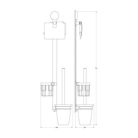 Стойка Artwelle Harmonie HAR 054