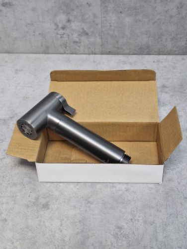 Гигиеническая лейка AltroBagno Modern AltroBagnoModern060208GM цвет оружейная сталь - фото 4