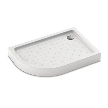 Душевой поддон акриловый Veconi Tezeo acrylic TZ55R-10090-C5 100х90 белый с ножками и каркасом