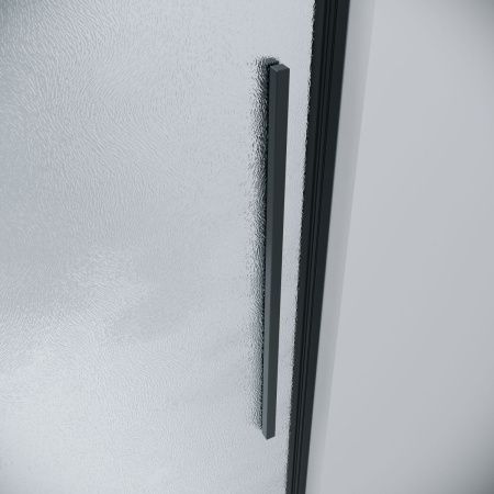 Душевая дверь Grossman Galaxy 100.K33.01.110.21.02 110х195 стекло текстурное профиль черный