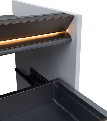 Тумба под раковину Allen Brau Activity 1.34012.WM 80х50 подвесная цвет белый - фото 2