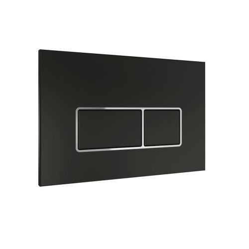 Клавиша смыва механическая Teymi Helmi T70205 цвет черный/хром - фото 4