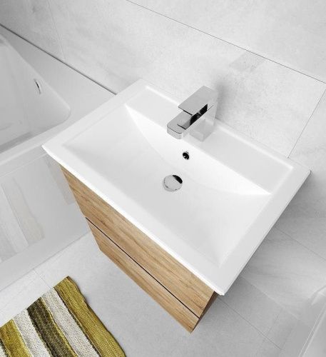 Тумба под раковину 1MarKa Aris У76060 60х40 цвет коричневый - фото 4