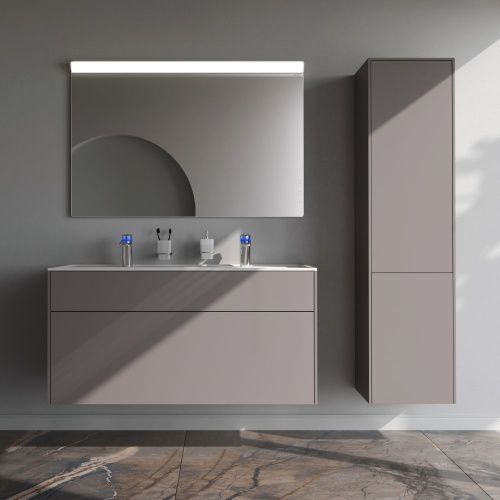 Тумба под раковину Am.Pm Inspire V2.0 M50AFHX1203EGM 120х50 подвесная цвет серый - фото 5