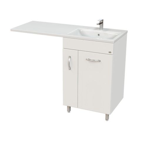 Тумба под раковину Onika Нави 106021 60х50 напольная цвет белый
