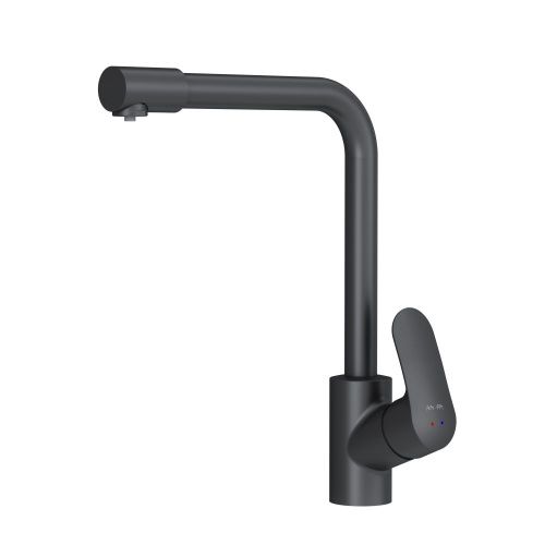 Смеситель для кухни Am.Pm Like F8005722 на мойку черный - фото 2
