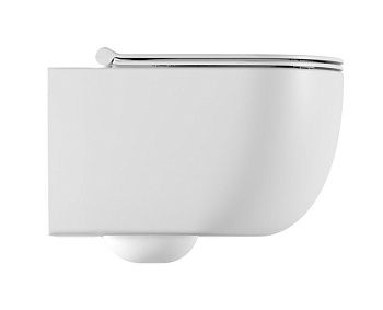 Унитаз подвесной Alice Unica 32220101 белый с сиденьем безободковый