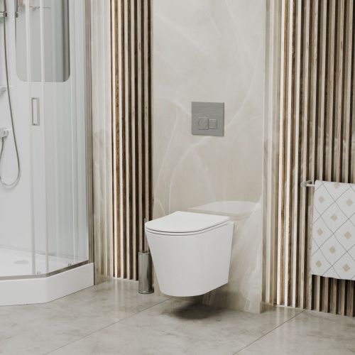 Клавиша смыва механическая Grossman Cosmo 800.T1.02.110.110 цвет хром - фото 4