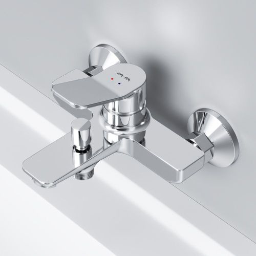 Смеситель для ванны и душа Am.Pm X-Joy F85A10000 настенный хром - фото 4