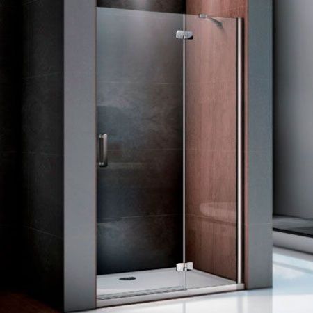 Душевая перегородка Good Door SATURN СА00010 140х185 стекло прозрачное профиль хром