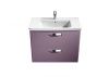 Тумба под раковину Roca The Gap Original ZRU9302741 70х40 подвесная цвет фиолетовый