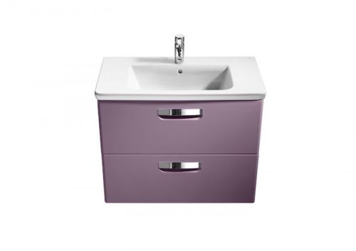 Тумба под раковину Roca The Gap Original ZRU9302740 80х40 подвесная цвет фиолетовый - фото 2