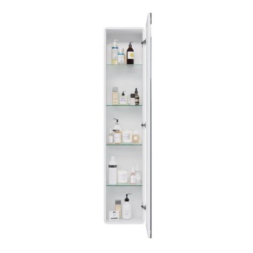 Шкаф-пенал LeMark Element LM40PZE 40х160 напольный цвет белый - фото 4