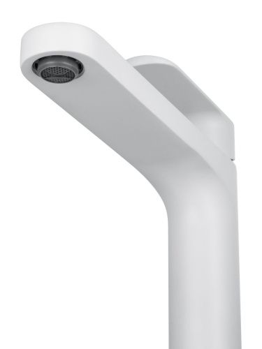 Смеситель для раковины Wonzon & Woghand WW-H1034-MW на столешницу белый - фото 3