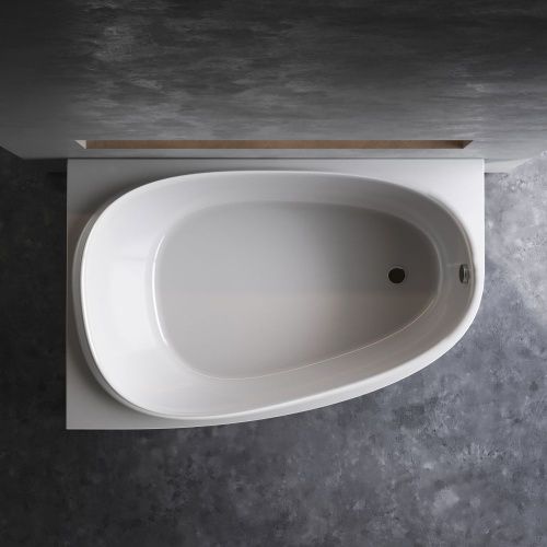 Ванна акриловая Am.Pm Like W80A-170L110W-A 170х110 пристенная асимметричная без каркаса - фото 3