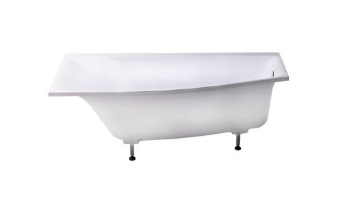 Ванна из литьевго мрамора Astra-Form Скат 01010014 170х75 пристенная асимметричная с ножками - фото 3