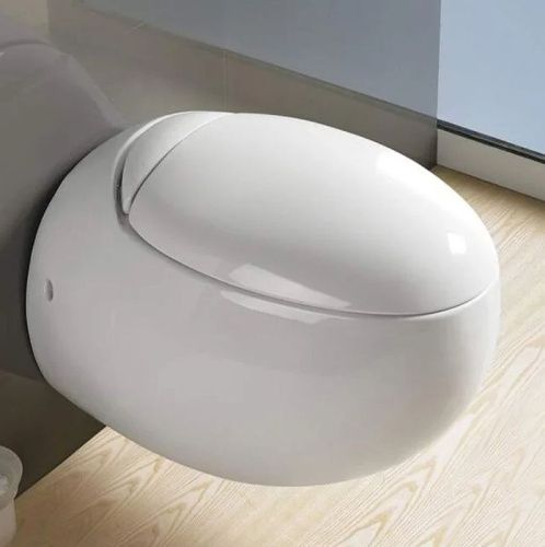 Унитаз подвесной WeltWasser 10000003809 белый с сиденьем микролифт безободковый душевой смыв - фото 3