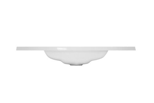 Раковина из искусственного камня Эстет Элин ФР-00014967 80х40 накладная цвет белый 1 отверстие под смеситель - фото 2