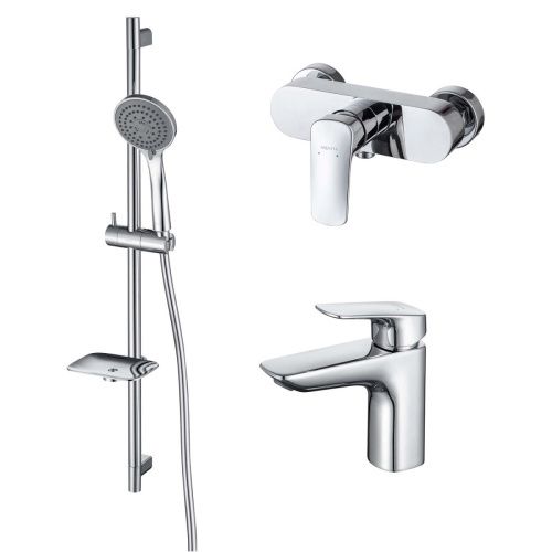 Комплект смесителей Aquatek ВЕГА AQ1031CR хром